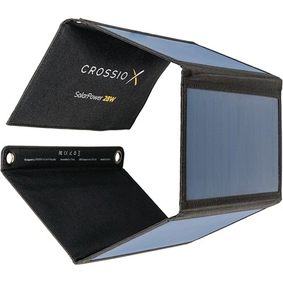 CROSSIO Сгъваем соларен панел SolarPower 28W 3.0 (CRO-SP-28W-3)