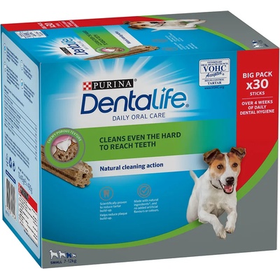 Dentalife 25% намаление! Лакомства за кучета Purina Dentalife Snacks - малки кучета, 60 броя (20 x 49 г)