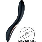 Satisfyer Rrrolling - вибратор за G-точка с подвижни топчета (черен)