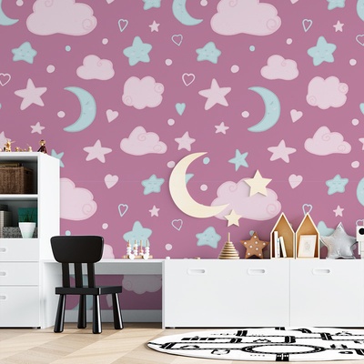 Tapeta SABLIO Dětská obloha, rozměry 125x75 cm