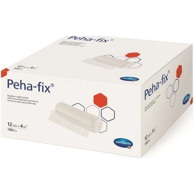 Peha Fix 12 cm x 4 m obinadlo elastické fixační 100 ks