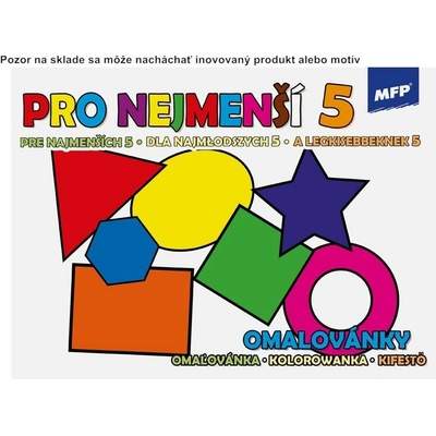 Omaľovánka A5 Pre najmenšie deti 5