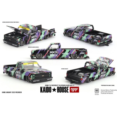 MINI GT Chevrolet Silverado Kaido HKS V1 1:64