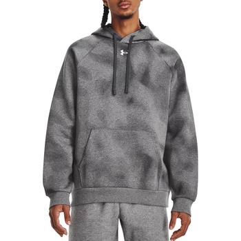 Under Armour Суитшърт с качулка Under Armour Rival Fleece Printed Hoodie 1379759-025 Размер S