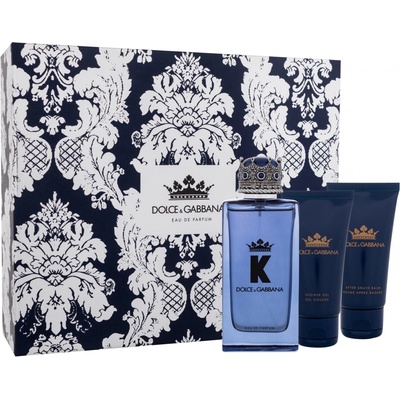 Dolce & Gabbana K By Dolce & Gabbana EDT 100 ml + sprchový gel 50 ml + balzám po holení 50 ml dárková sada