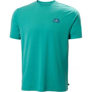 Helly Hansen Мъжка тениска Helly hansen Skog Graphic T-Shirt - Dark Mint (216-7409-0211)