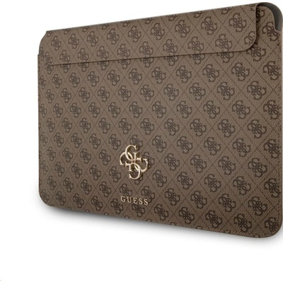 Guess 4G Metal Logo Sleeve MacBook 13" Air hnědá GUCS13G4GFBR