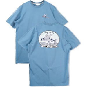 LAKOR Мъжка тениска LAKOR Above and Below T-Shirt - Bering Sea (216-7667-0111)