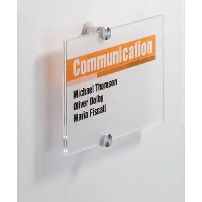 Informačná tabuľka Crystal Sign 210x148 mm