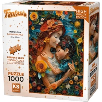 KS Games - Puzzle Mother Hug - 1 000 piese