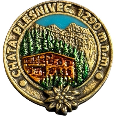 Vysoké Tatry Odznak Chata Plesnivec - Handmade