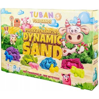 Tuban Kinetický piesok 4 kol. 0,2 kg