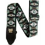 Ernie Ball Classic Jacquard Southwestern Turquoise Колан за китара (P05325)