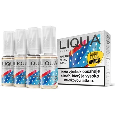 Ritchy Liqua Elements American Blend 4 x 10 ml 12 mg