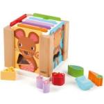 Bigjigs Toys - Куб за сортиране - С какво се хранят животните? (T0209)