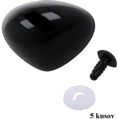 Natana plastový nosek s pojistkou 15mm 5 kusů