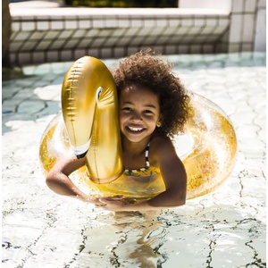 Swim Essentials : Пояс ⌀70 см. за деца от 3+ години - "Gold Swan Glitter (SWE-2020SE28)