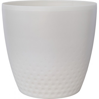 Plastia Plastový květináč Perla 25 cm perleťový