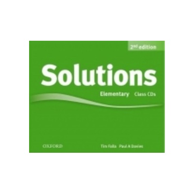 Maturita Solutions Elementary 2nd Edition Class audio CDs Tim Falla