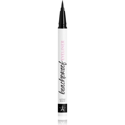 Jeffree Star Cosmetics Gothic Beach BeachProof Eyeliner oční linky ve fixu Gothic Beach Black 0,5 ml