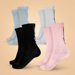 GymBeam BeastPink 3/4 чорапи 4Pack S