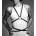Bijoux Indiscrets Maze Multi-Way Body Harness Black