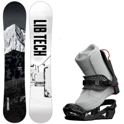 Snowboardový set LIB TECH Cold Brew + Vázání Clew