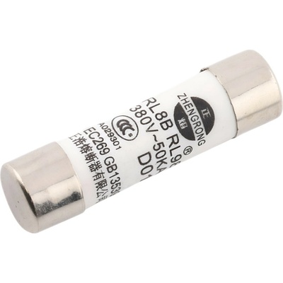 Poistka trubičková, keramická RL8B/RL98 8,5 x31, 5mm, 380V 3 A