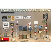 MiniArt Road Signs North Africa WWIIincl. decals 35604 1:35