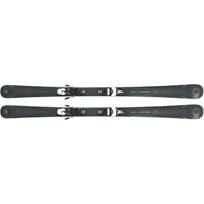 na sjezdovku - on piste (bez vázání) BLIZZARD-WCR Power, black/green, rental, flat Černá 167 cm – Zbozi.Blesk.cz