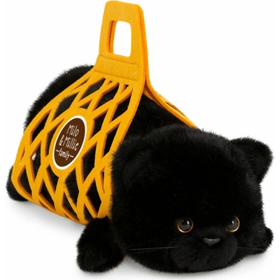Orange Toys Milo&Millie mačička Milo čierna 35 cm