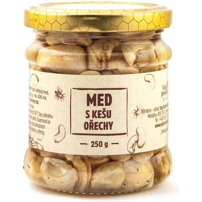 Kolínek Med s kešu ořechy 250 g