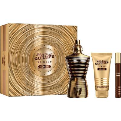 Jean Paul Gaultier Подаръчен комплект Le Male Elixir - Парфюмна вода, 125 и 10 ml + Душ гел, 75 ml