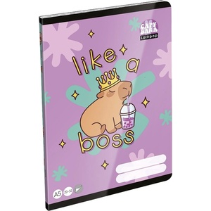 LIZZY Тетрадка, гладка, LIZZYSULI, формат A/5, 32 листа, 20-32, Lollipop Capybara, 7500172000 (7500172000)
