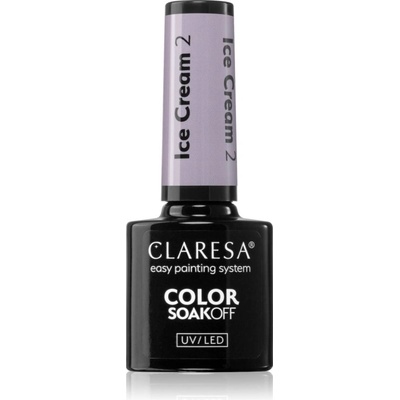 Claresa SoakOff UV/LED Color Ice Cream гел лак за нокти цвят 2 5 гр