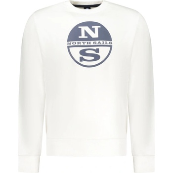 North Sails Мъжки суичър с цип north sails, Размер 3xl, Цвят Бяло (993036000_bi0101)