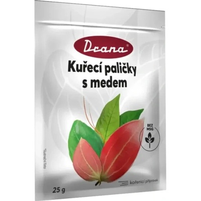 Drana Kuracie Paličky s Medom 25 g