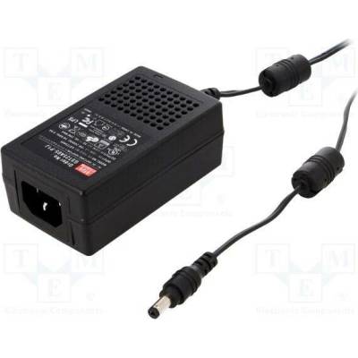MEAN WELL GST25A07-P1J Napájecí zdroj: spínaný; 7,5VDC; 2,93A; Výv: 5,5/2,1; 22W; -30÷70°C