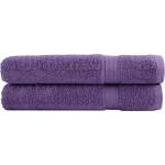 vidaXL Премиум кърпи SOLUND 2 бр лилави 100x200 см 600 gsm (137365)