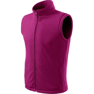Rimeck next unisex fleece vesta Fuchsia red
