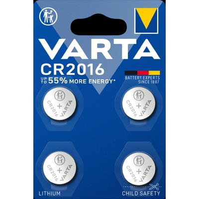 VARTA CR2016 4 ks 6016101404