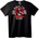 NOONEBRAND Тениска KRA GYM Тренировка като Бог - 5XL, White