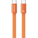 USAMS Кабел USAMS U96 60W USB-C към USB-C 1.2m, оранжев (Usa001738)