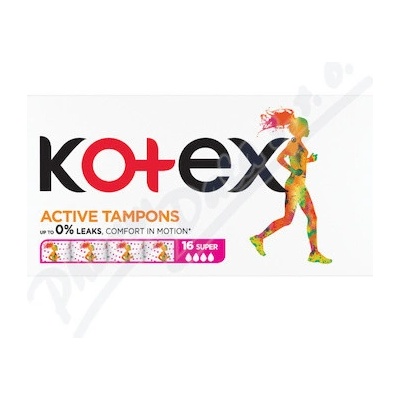 Kotex Tampony Active Super 16 ks