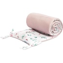 Sensillo Mantinel do postieľky Vafle Hrochy Ružová