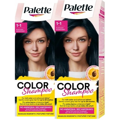 Palette Šampony na vlasy černé 339 Granátová Čerň (Granátově Černá)