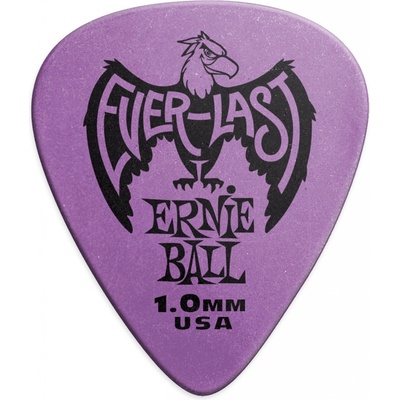 Ernie Ball Everlast Picks 1.0 Purple