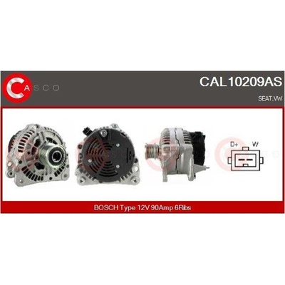 Generátor CASCO CAL10209AS