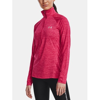 Under Armour Дамска тениска Under Armour Tech 1/2 Zip - Twist Under Armour | Rozov | ЖЕНИ | M