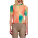PEPPERMINT Дамска фланелка с къс ръкав за колоездене PEPPERMINT Women's Signature Jersey Cycling jersey - Mango - размер XL (156-2713-1215)